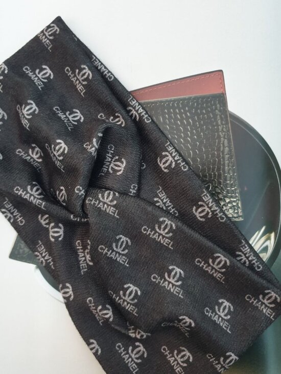 Hair Band Elasticized Adjustable Black Classic Women Fashion Casual Accessory